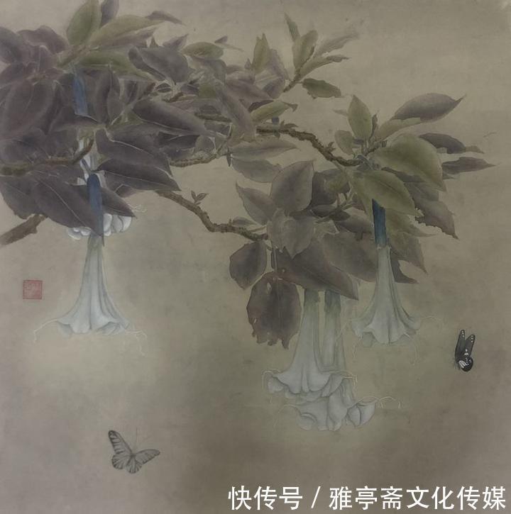 工笔画$冰雪舞·迎冬奥——全国重点推荐艺术名家郭丽萍