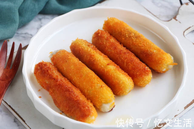 山药|糯米粉这样做才好吃,不油炸不水煮,当零食又当早餐,上桌就光盘