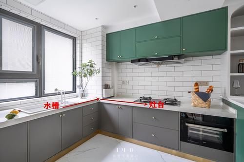 做饭|同样是橱柜台面,水槽左右各留30cm,双操作区家务减半更顺手