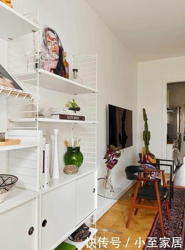 小户型|47平米充满植物的家,小户型也能打造奇幻北欧风!