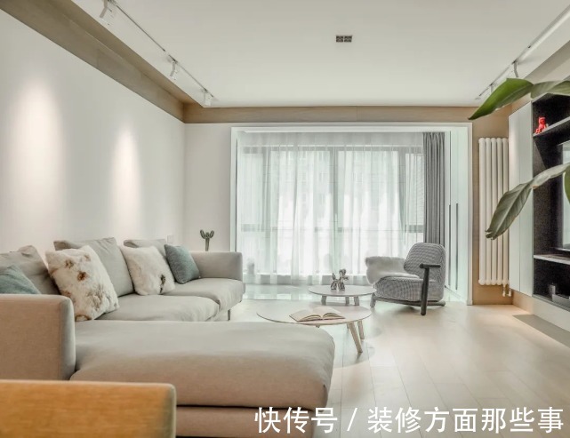 客厅|106平米日式二居室设计,这个设计真穷