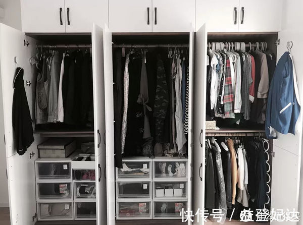 折叠门|“去衣柜化”的卧室越来越多，也许只有尝试过，才知道有多爽！