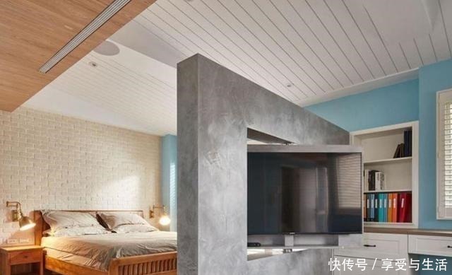 装修|电视机不流行挂墙上,如今这种新方式,越来越受欢迎,看完都想装!