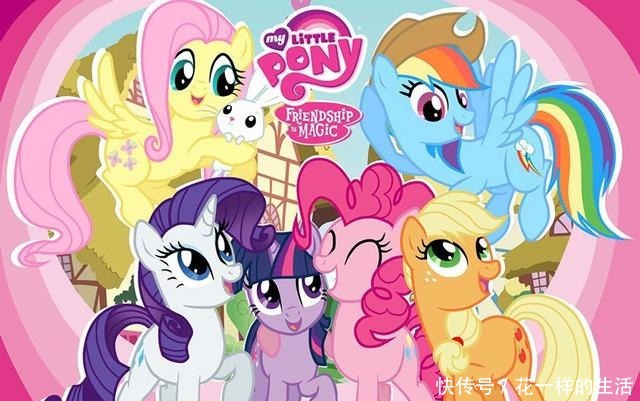 彩虹色|小马宝莉继小狼宝莉之后，网友又出小马战士，云宝我先抱走了