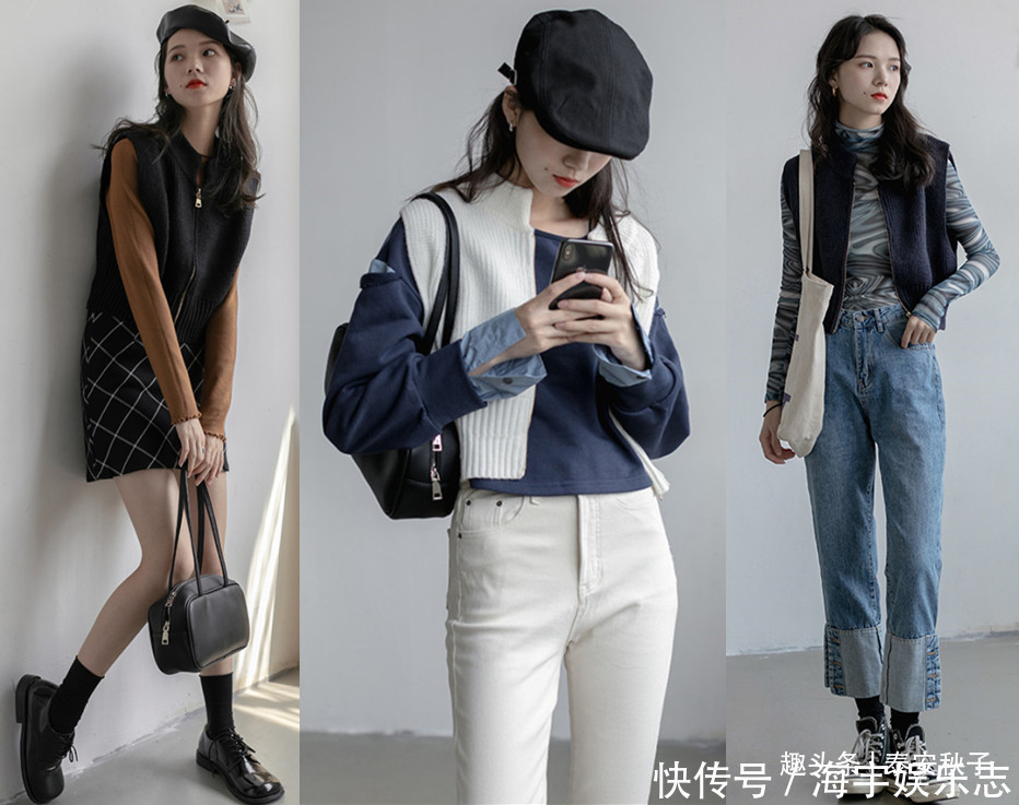 2020年秋冬很火的“针织衫”穿搭舒适又保暖,太高级了!