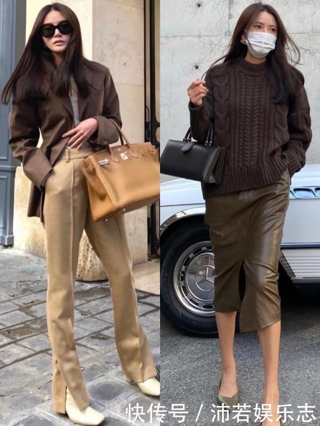 秋季大龄女性穿基础色配基础款,是质感还是老气横秋,全靠这几招