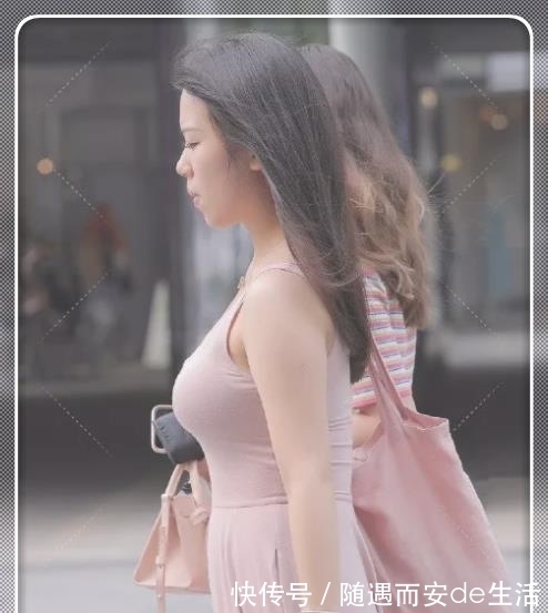 高跟鞋 小姐姐“樱花粉”连衣裙,优雅气质无处可躲,轻松穿出回头率