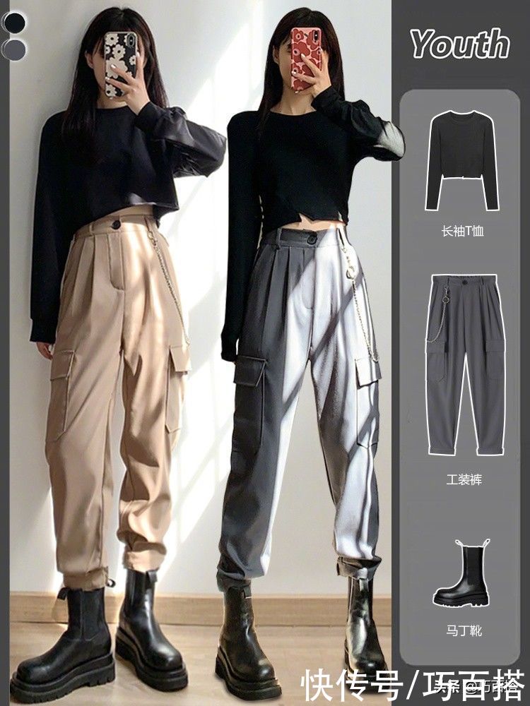 酷女孩看过来！这样的穿搭范本适合直接照搬，助你美得一周不重样
