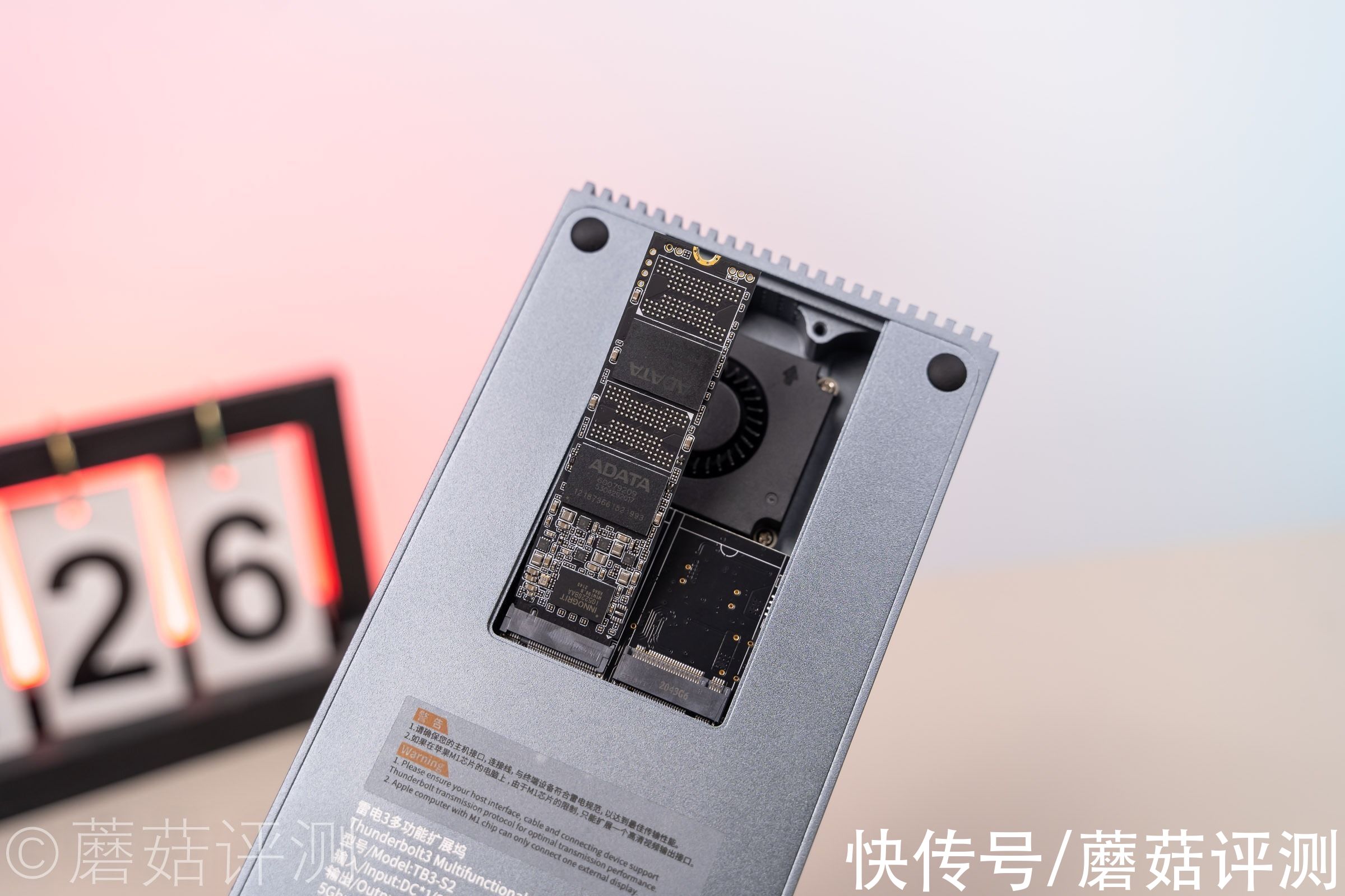 nvme|功能异常强大，满足更多专业需求、奥睿科雷电3硬盘盒拓展坞 拆解