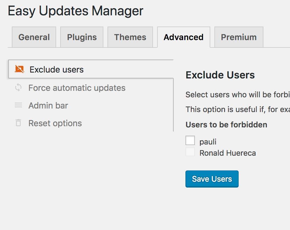 Easy Updates Manager Premium v9.0.10 WordPress更新全局管理插件 高级版