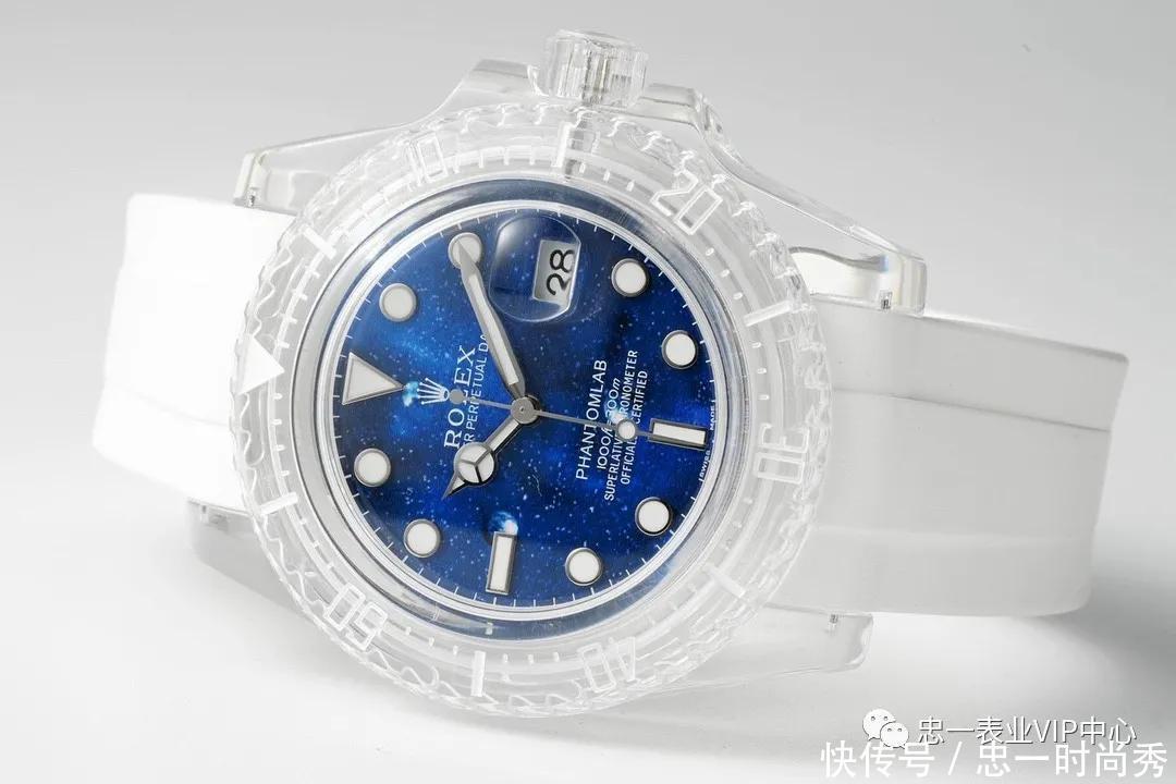 忠一表业:?KZ劳力士之Phantomlab改装透明水鬼让这个夏季充满活力!