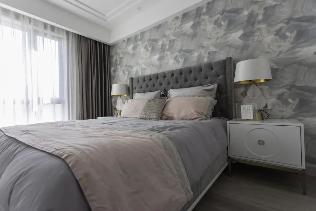 舒适|180㎡浪漫小窝,蓝与粉、灰与白,优雅情趣,轻松舒适