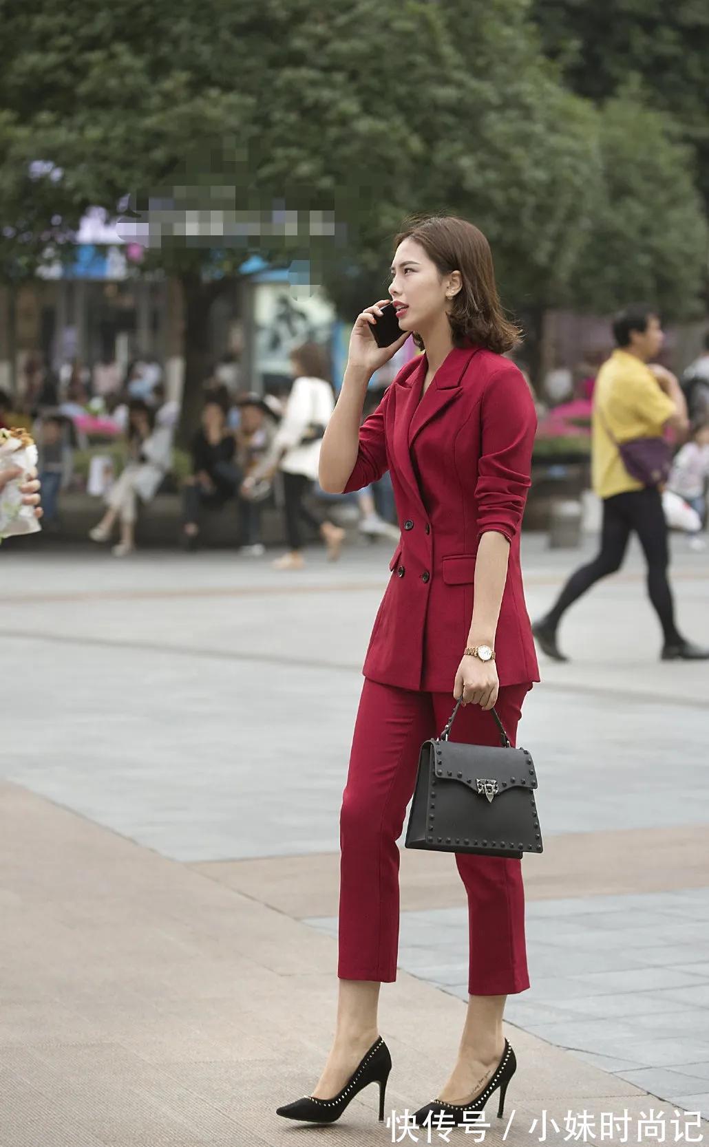 搭配|街拍:街拍搭配参考西装篇2021一一帅气又时尚 ???