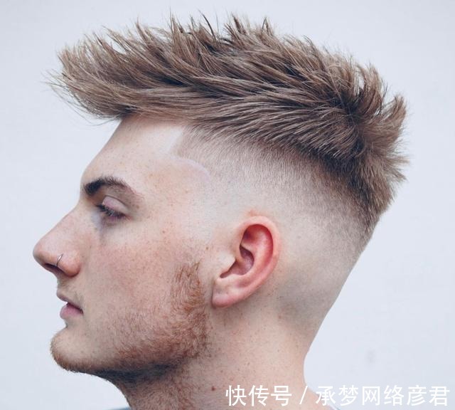 男士|为什么你的发型总是不够帅?看看这十几款,两侧铲短就是不一样