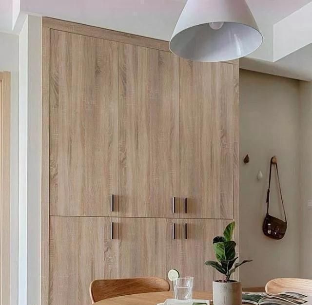 厨房|老婆坚持厨房装“隐形门”,完工后太实用餐厅更大气,晒晒