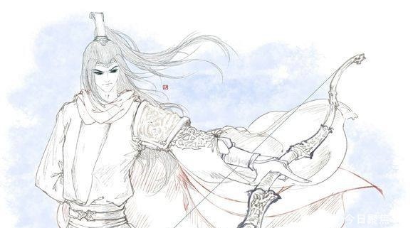 插画|11张虹猫蓝兔古风拟人化插画,虹猫帅炸了,蓝兔变绝世美女