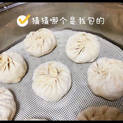 大葱|牛肉白菜包子