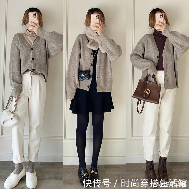 穿搭 真正见过大世面的女人穿衣多选大地色,时髦衬肤白,建议收藏起来