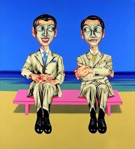 自由引导人民#他笔下画的刘德华不忍直视,丑成非洲土著,还卖1.4亿?有点厉害