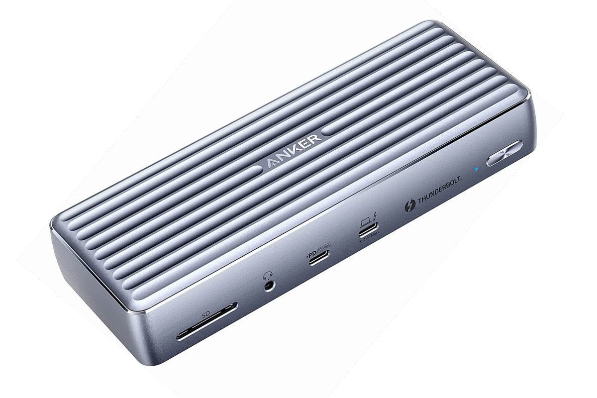 雷电 4|Anker 推出 Apex 12-in-1 雷电 4 扩展坞：含 120W 电源，1974 元