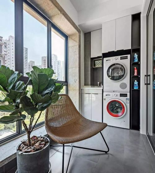房子|房子装修不要把洗衣机放阳台了，外国家庭更喜欢这样做，聪明极了