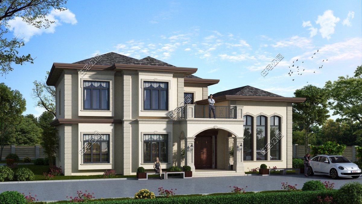 造价|10套欧式农村别墅合集,第5、6套建的人最多,第9套造价仅18万?