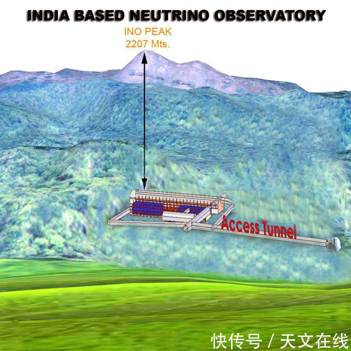 厉害了,印度斥巨资建中微子天文台