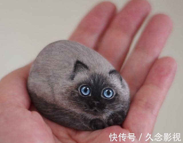 小动物|日本艺术家将石头变成可以永远留下的小动物，简直栩栩如生