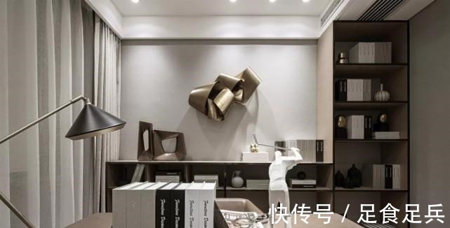 书房|轻奢风149㎡四居室，喜欢美式风的不容错过，太惊艳了