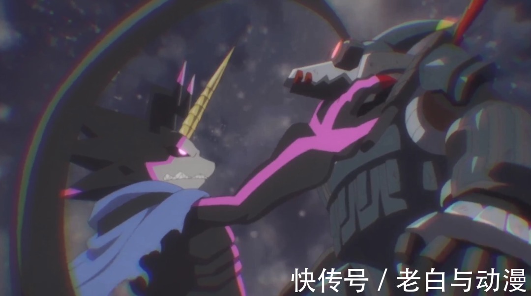 黑亚|数码宝贝鬼游:黑亚古兽登场,伽马兽原本是反派?