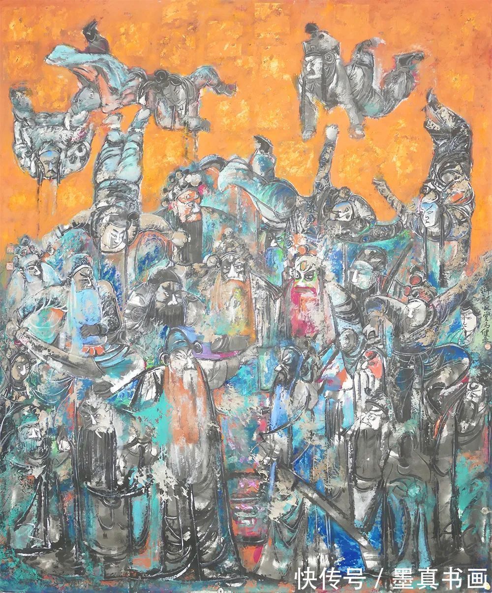 梅花三弄!「马健」|丹青追梦 水墨本色-中国当代书画名家个人云展览