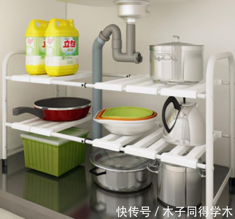 表姐|去表姐家发现,厨房台面从不摆瓶瓶罐罐,这样做美观实用不占地儿