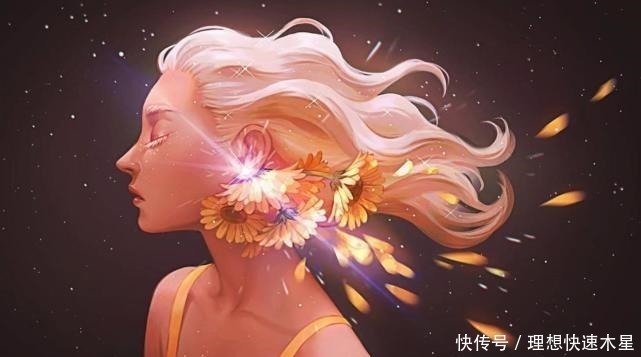 工作细胞|“月亮星星”拟人化头发做云、手捧月,国外画师不一样的脑洞!