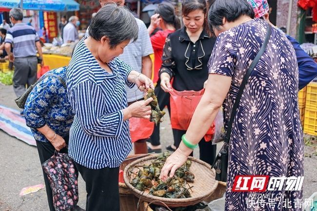 集市|蓝山：端午集市人气旺