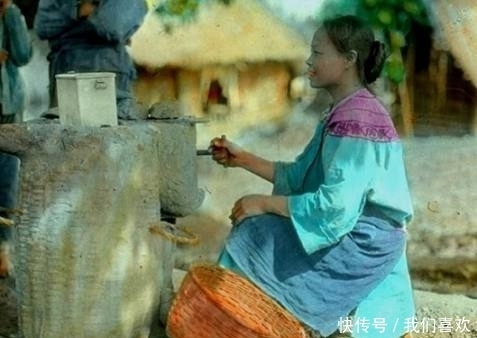 下乡|清朝罕见老照片:有钱人下乡出行架子大,很有气势!