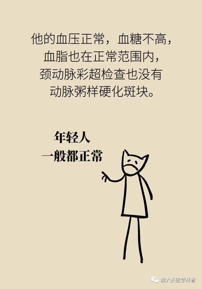 血脂|血压血脂都正常,30岁的他为啥也得了脑卒中?
