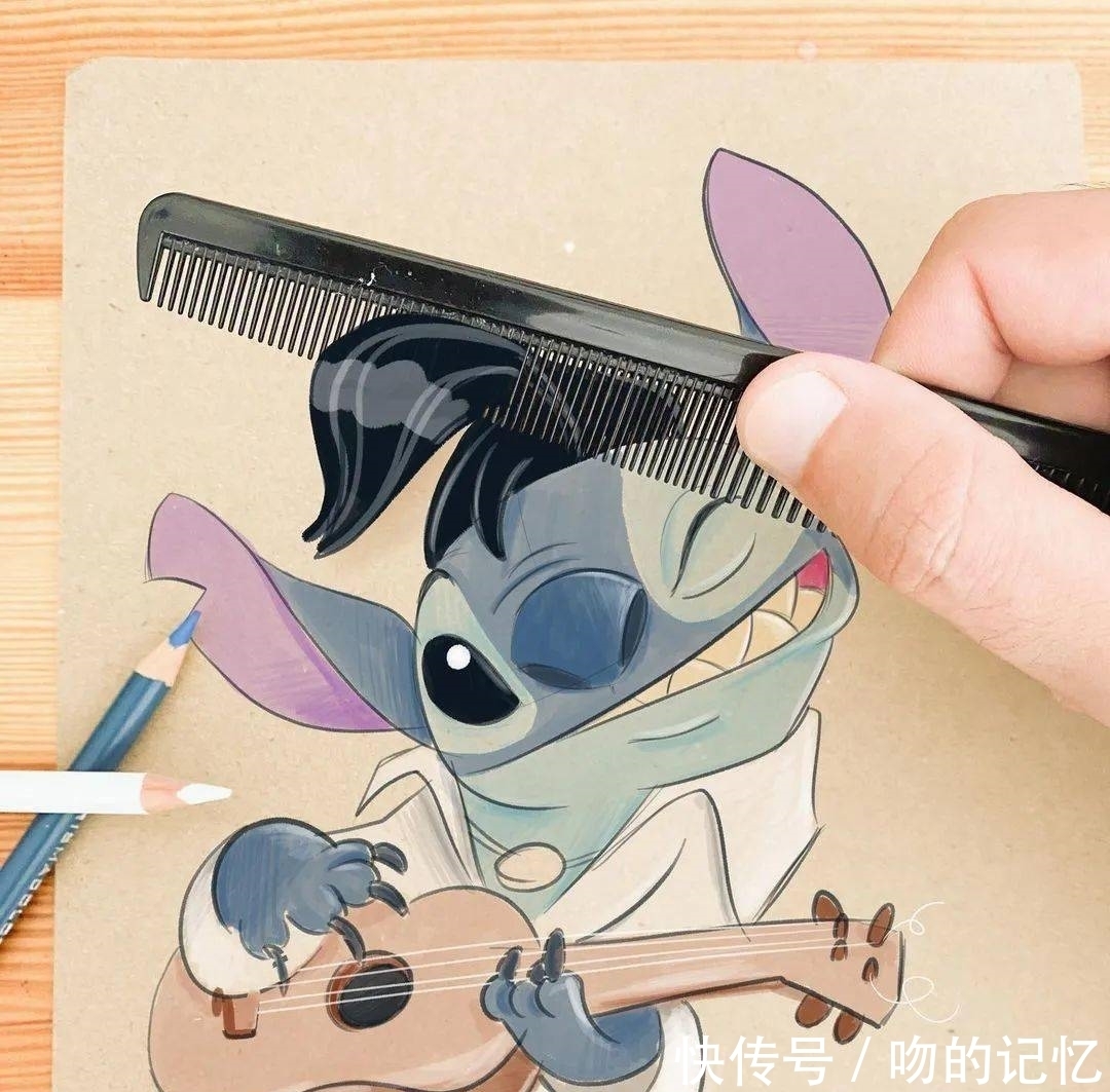 有没有|来看看,这组插图到底有没有用PS?