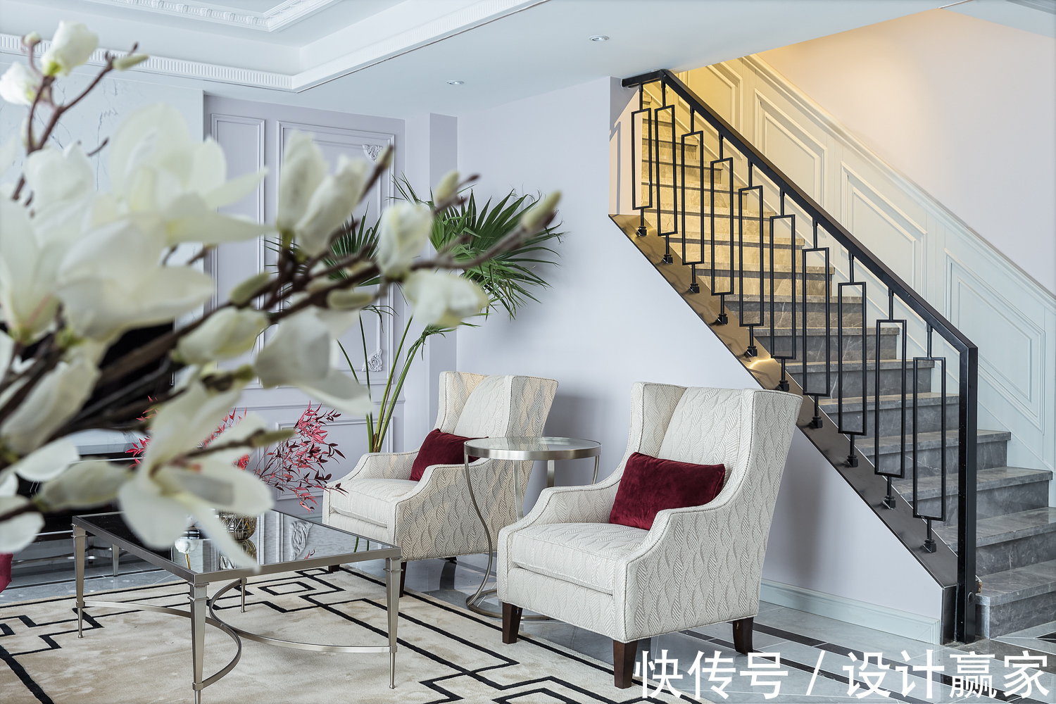 混搭家|160㎡跃层,职业女性的美式混搭家,看一眼就忘不掉