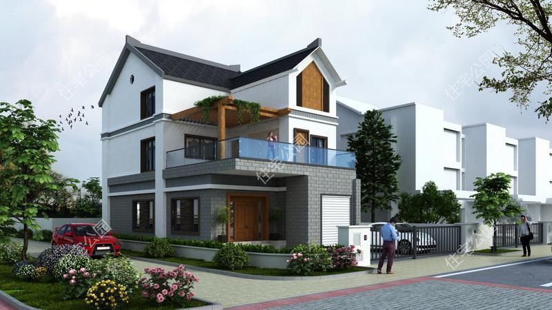 占地|精选8套中式别墅这才是新农村自建房该有的样子，谁不心动