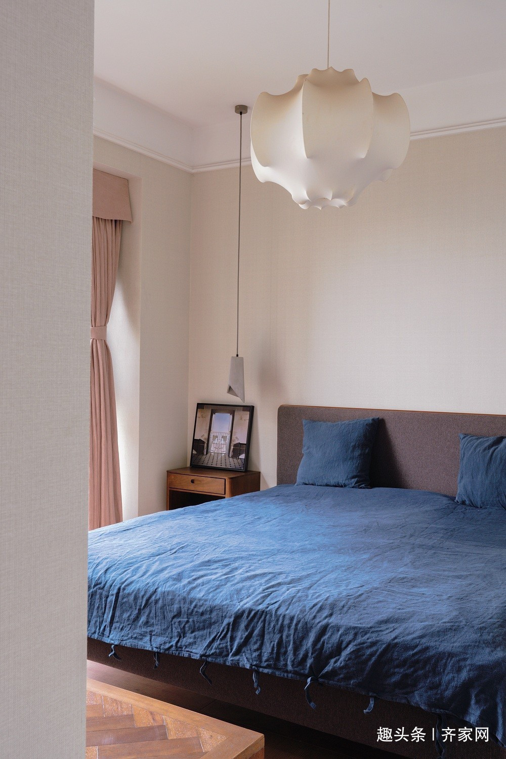 古一今|230平日式原木风,考虑业主体寒和小资情调,营造安稳舒适氛围