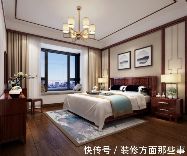 起居室|300平四居室,超越了一切的物质中式美