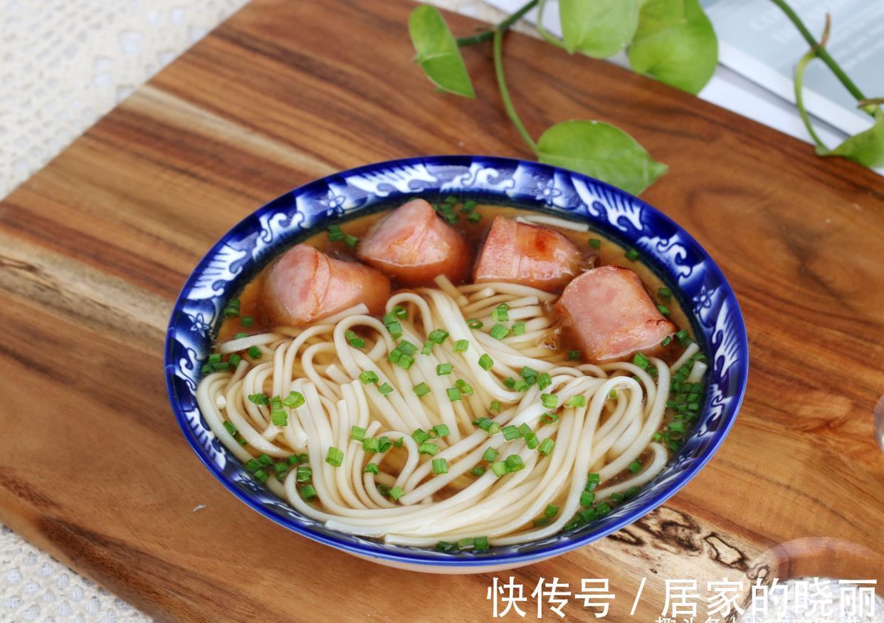 羡慕|早餐只有这碗阳春面,发朋友圈却人人羡慕,网友:可以享福了