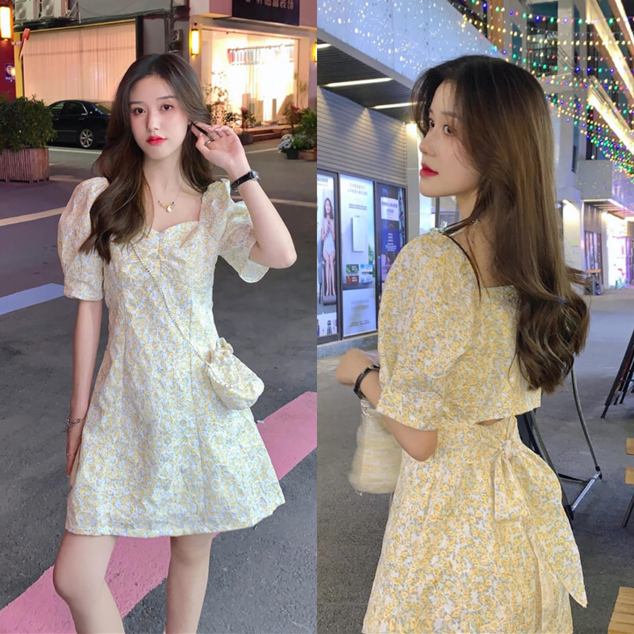 减龄|今夏“碎花连衣裙”火了,减龄时髦又洋气,让你美得有气质