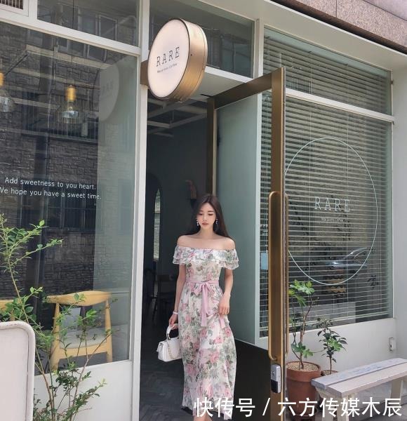 百叶|潮流美女孙允珠,普罗旺斯婉约絮梦碎花百叶裙!