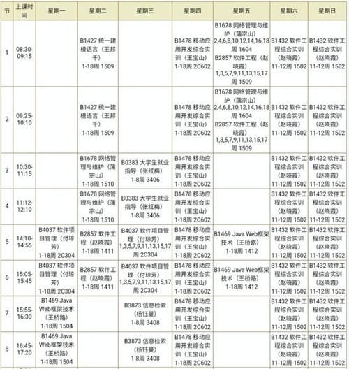 大学生晒课程表，一周45节课无双休，三个专业是“满课重灾区”