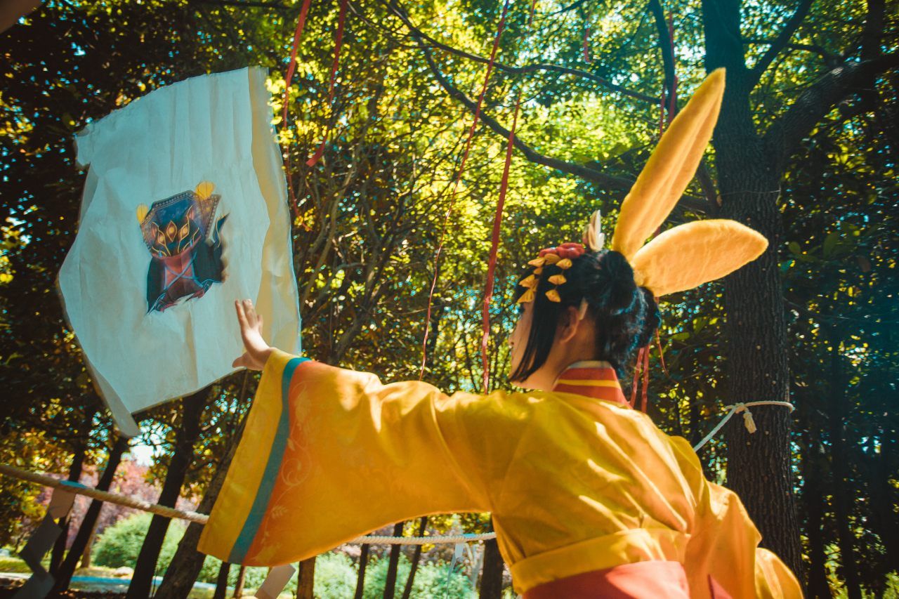 山兔|阴阳师山兔山蛙Cosplay