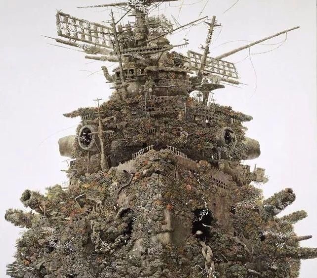 幅画!一幅画画了3年,细到要用放大镜,他把钢笔画玩到了极致