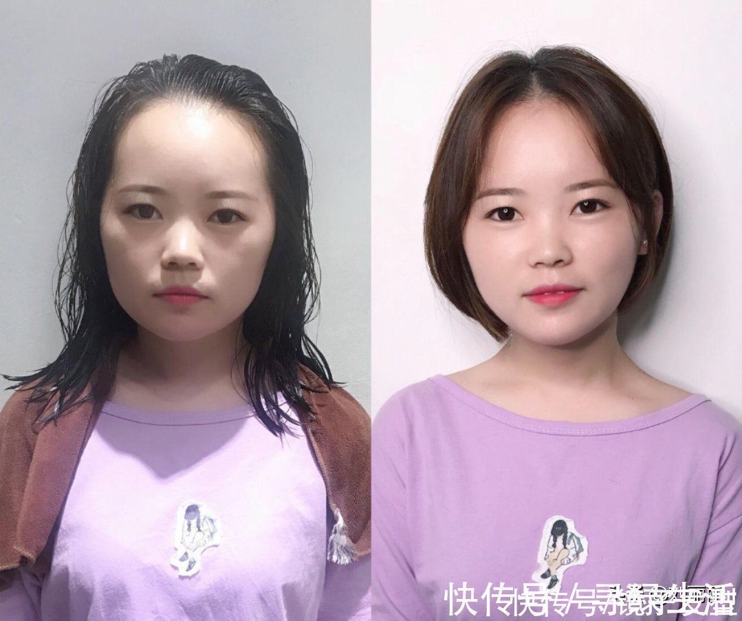 刘海 女发别乱剪,先看看这14位模特,发型一换就像变个人