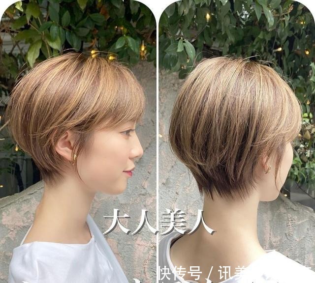 发量|这才叫短发,效果就是不一样,你那只是把头发剪短了