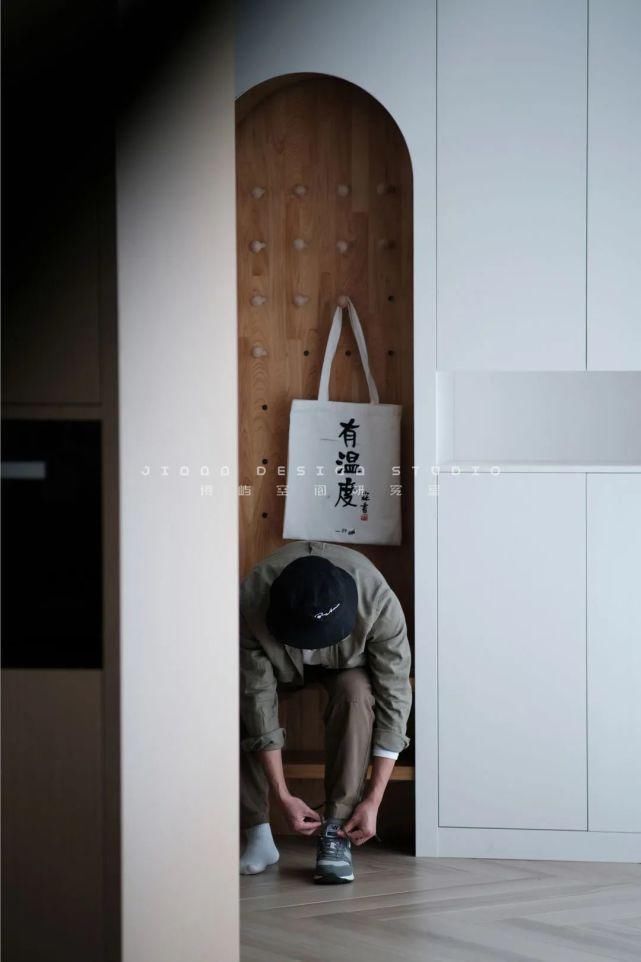 衣帽间!巧用玄关,引入西厨岛台,打造LDK式客餐厨的日式氛围家